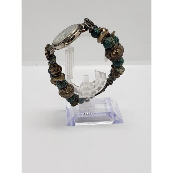 LA Express women's watch. Multi colored beaded band,. LAX206-070 PC21 - Picture 6 of 8